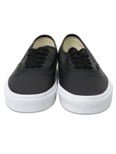 画像3: VANS AUTHENTIC LEATHER BLACK/TRUE WHITE