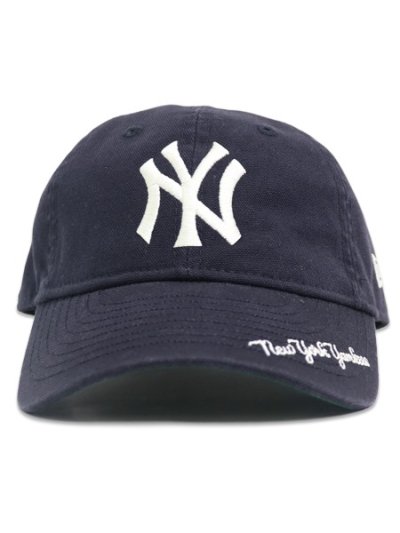 画像2: 【KIDS】NEW ERA YOUTH 9TWENTY VISOR LOGO YANKEES NAVY