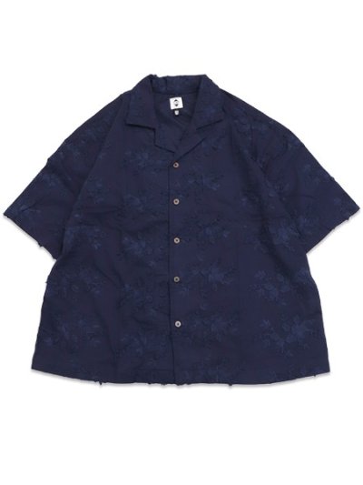 画像1: 【送料無料】EXPANSION MANHATTAN LUXOR SHIRTS MIDNIGHT BLOOM