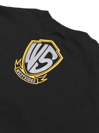 画像4: 【送料無料】WEST WEAR WS LOGO L/S TEE BLACK/SILVER/YELLOW
