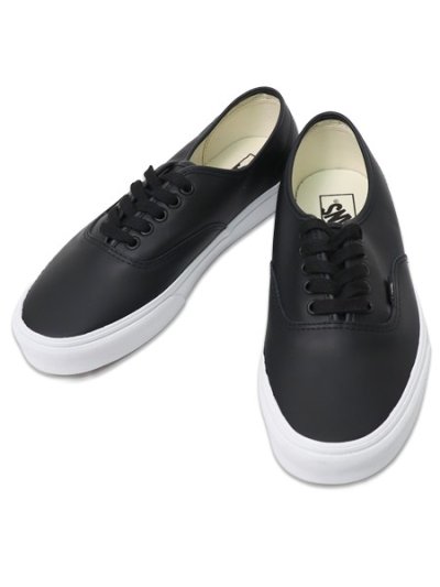 画像5: VANS AUTHENTIC LEATHER BLACK/TRUE WHITE