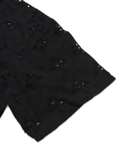 画像7: 【送料無料】EXPANSION MANHATTAN LUXOR SHIRTS BLACK EYELET