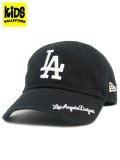 【KIDS】NEW ERA YOUTH 9TWENTY VISOR LOGO DODGERS BLACK