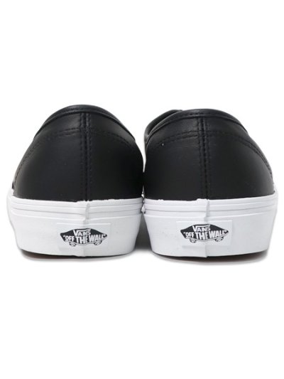 画像4: VANS AUTHENTIC LEATHER BLACK/TRUE WHITE