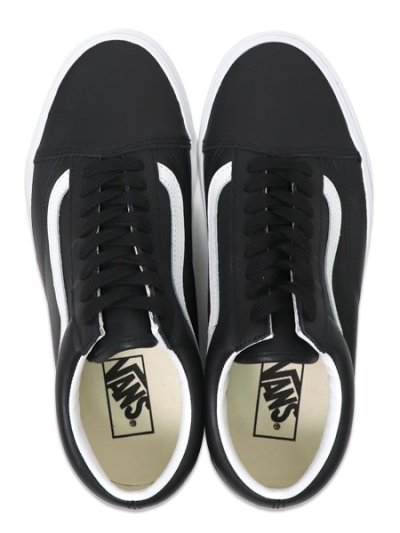 画像6: VANS OLD SKOOL LEATHER BLACK/TRUE WHITE