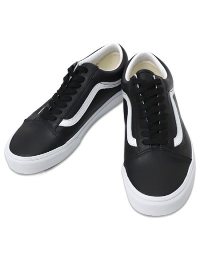 画像5: VANS OLD SKOOL LEATHER BLACK/TRUE WHITE