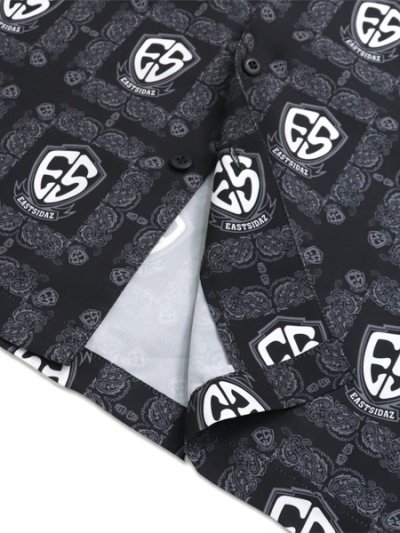 画像4: 【送料無料】WEST WEAR ES LOGO L/S SHIRTS BLACK/GRAY