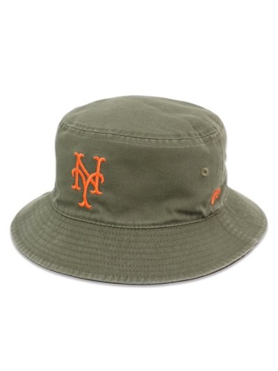 画像2: NEW ERA BUCKET01 REVERSIBLE METS BURNT WOOD/NEW OLIVE