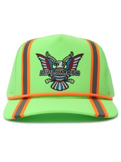 画像2: 【送料無料】JOMO GLOBAL THE DIPLOMATS TRUCKER HAT GREEN
