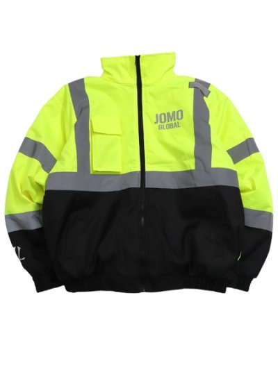 画像2: 【送料無料】JOMO GLOBAL THE DIPLOMATS HIGH-VISIBILITY JACKET YELLOW