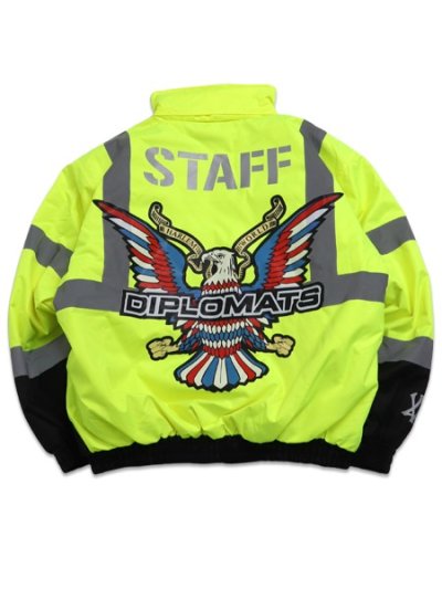 画像1: 【送料無料】JOMO GLOBAL THE DIPLOMATS HIGH-VISIBILITY JACKET YELLOW
