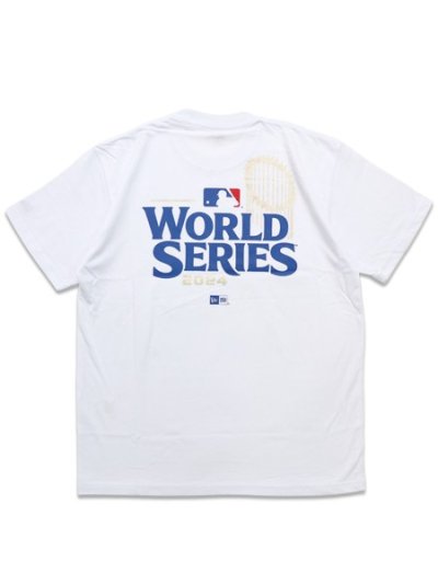 画像1: NEW ERA S/S COTTON TEE WORLD SERIES 2024 DODGERS WHITE