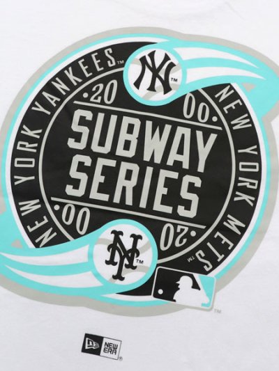 画像4: NEW ERA S/S COTTON TEE SUBWAY YANKEES WHITE