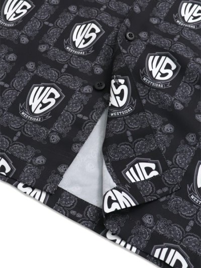 画像4: 【送料無料】WEST WEAR WS LOGO L/S SHIRTS BLACK/GRAY
