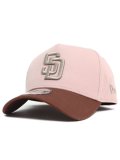 NEW ERA 9FORTY A-FRAME MOCHA MOUSSE SD DIRTY ROSE/WET BARK