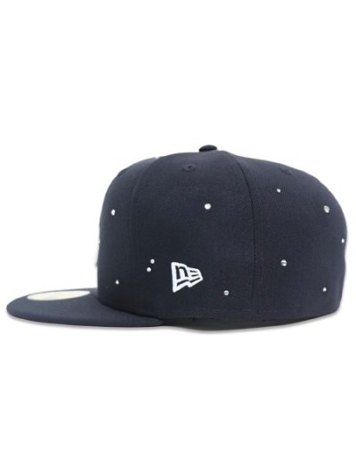 画像3: NEW ERA 59FIFTY NIGHT OUT RHINESTONE YANKEES NAVY