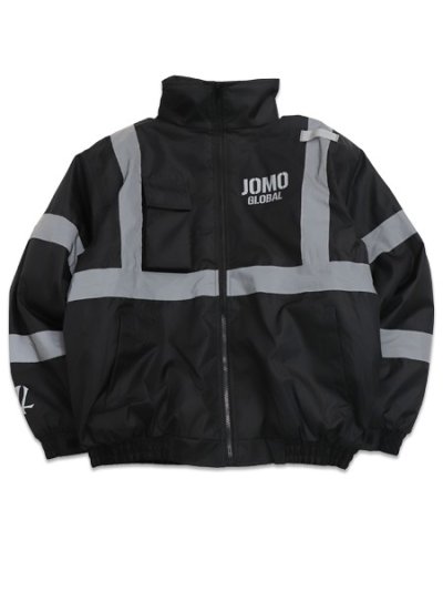 画像2: 【送料無料】JOMO GLOBAL THE DIPLOMATS HIGH-VISIBILITY JACKET BLACK