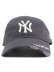 画像2: NEW ERA 9TWENTY VISOR LOGO YANKEES GRAPHITE (2)