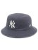 画像2: NEW ERA BUCKET01 REVERSIBLE YANKEES NAVY/DARK GRAPHITE (2)