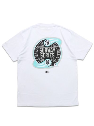 画像1: NEW ERA S/S COTTON TEE SUBWAY YANKEES WHITE