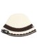 画像1: NEW ERA CROCHET KNIT BORDER CHROME/BROWN (1)