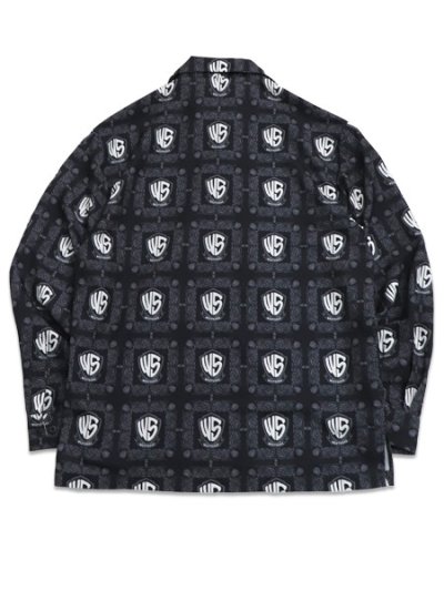 画像2: 【送料無料】WEST WEAR WS LOGO L/S SHIRTS BLACK/GRAY