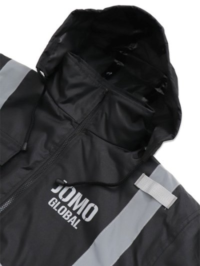 画像8: 【送料無料】JOMO GLOBAL THE DIPLOMATS HIGH-VISIBILITY JACKET BLACK