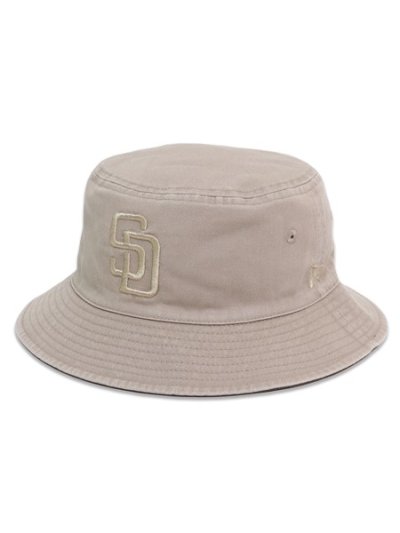 画像8: NEW ERA BUCKET01 REVERSIBLE PADRES ASH BROWN/WALNUT