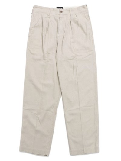 画像1: 【送料無料】SCHOTT LINEN TROUSERS BLACK