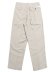 画像2: 【送料無料】SCHOTT LINEN TROUSERS BLACK (2)