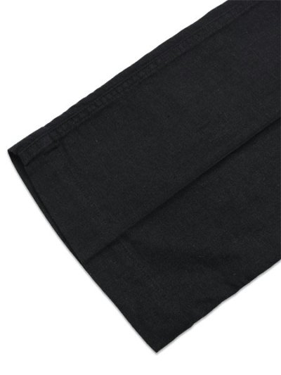 画像6: 【送料無料】SCHOTT LINEN TROUSERS BLACK