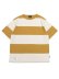 画像1: 【送料無料】SCHOTT WIDE BORDER TEE MUSTARD (1)
