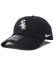 画像1: NIKE CLUB UNSTRUCTURED ORGANIC COTTON CAP WHITE SOX BLACK (1)