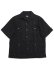 画像1: 【送料無料】SCHOTT LINEN GUAYABERA SHIRT BLACK (1)