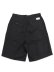 画像2: 【送料無料】SCHOTT LINEN SHORTS BLACK (2)