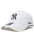 NIKE CLUB UNSTRUCTURED ORGANIC COTTON CAP YANKEES WHITE