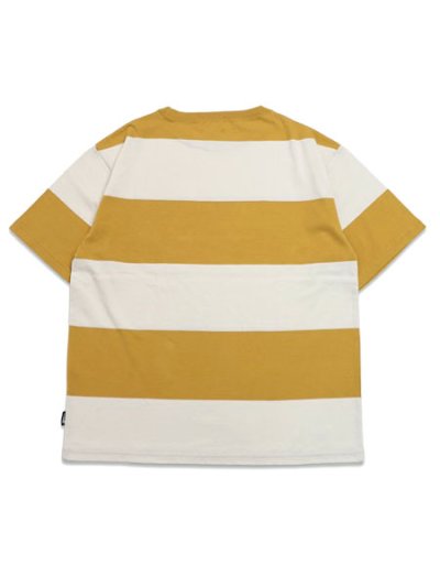 画像2: 【送料無料】SCHOTT WIDE BORDER TEE MUSTARD
