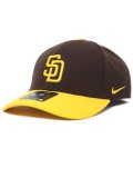 NIKE DRI-FIT CLUB STRUCTURED CAP PADRES DARK CINDER/AMARILLO