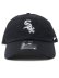 画像2: NIKE CLUB UNSTRUCTURED ORGANIC COTTON CAP WHITE SOX BLACK (2)