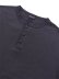 画像3: SCHOTT PIGMENT O/D SS HENLEY NECK TEE BLACK (3)