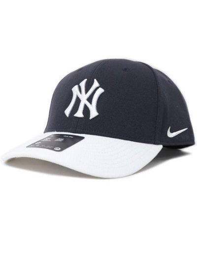 画像1: NIKE DRI-FIT CLUB STRUCTURED CAP YANKEES PITCH BLUE/WHITE