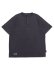 画像1: SCHOTT PIGMENT O/D SS HENLEY NECK TEE BLACK (1)