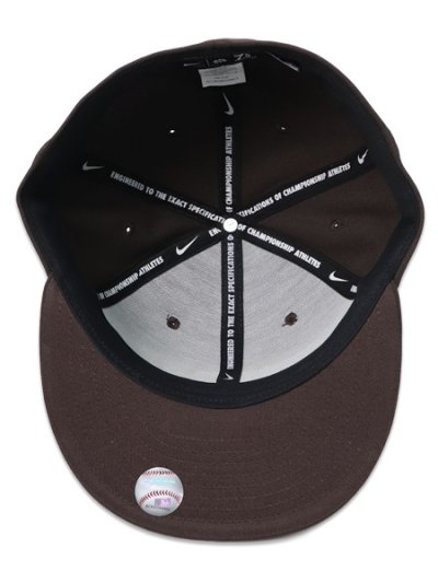 画像7: NIKE DRI-FIT TRUE STRUCTURED ROUND BILL FITTED CAP SD DARK CINDER