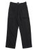 画像1: 【送料無料】SCHOTT LINEN TROUSERS BLACK (1)