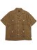 画像1: 【送料無料】SCHOTT LINEN GUAYABERA SHIRT KHAKI (1)