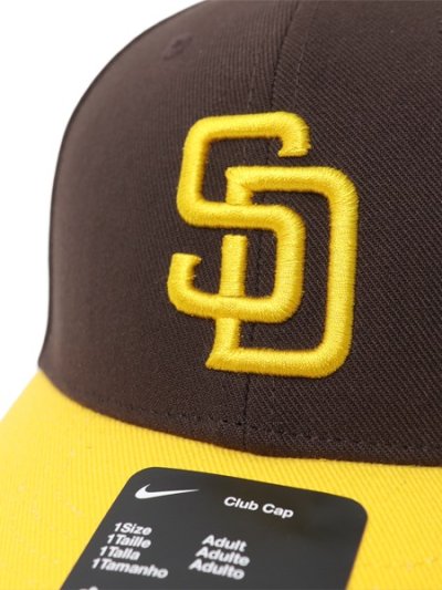 画像6: NIKE DRI-FIT CLUB STRUCTURED CAP PADRES DARK CINDER/AMARILLO