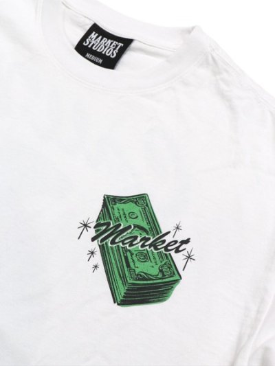 画像3: MARKET CALL MY PLUG TEE WHITE