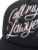 画像6: MARKET CALL MY LAWYER AIRBRUSH TRUCKER HAT JET BLACK (6)