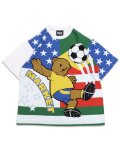 【送料無料】MARKET SMILEY SHOOT YOUR SHOT BEAR TEE MULTI