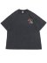 画像2: MARKET SMILEY FOUL PLAY TEE WASHED BLACK (2)
